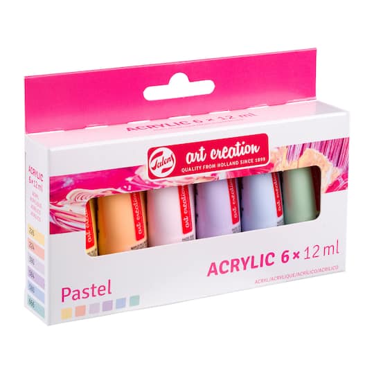 Talens Art Creation Pastel Acrylic Paint Set